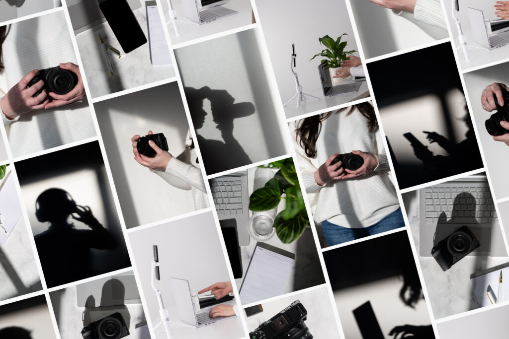 The Timeless Palette: Black & White Collection of Stock Images