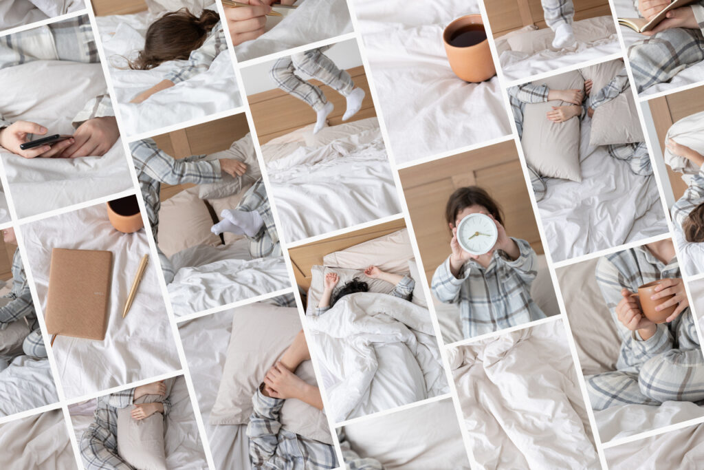 NEW Stay In Bed Stock Image Collection