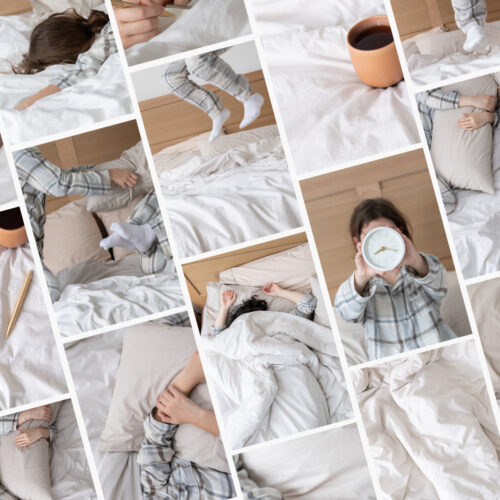 NEW Stay In Bed Stock Image Collection